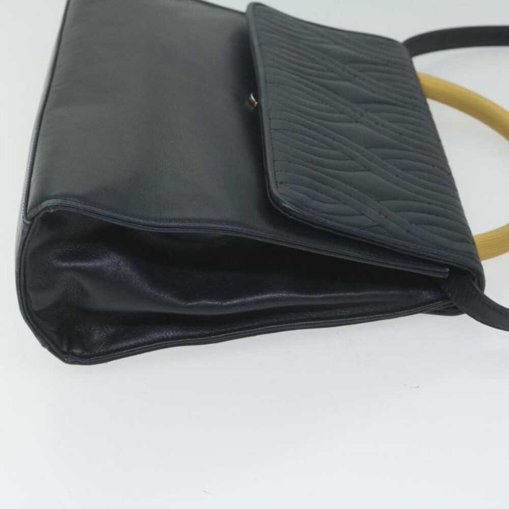 Fendi Ff leather handbag - image 10
