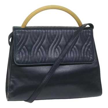 Fendi Ff leather handbag - image 1