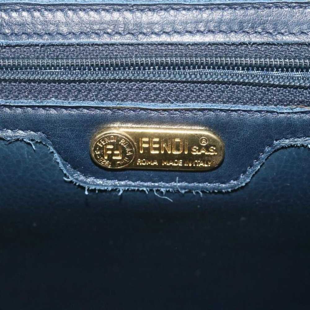 Fendi Ff leather handbag - image 2