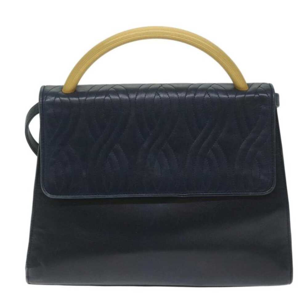 Fendi Ff leather handbag - image 5