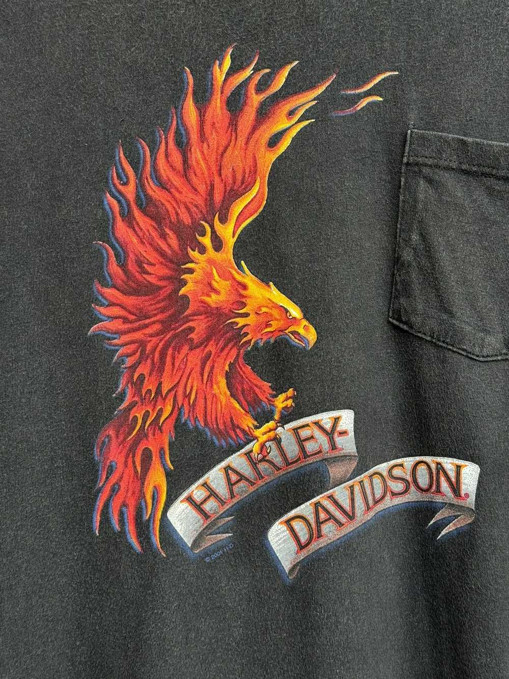 Band Tees × Harley Davidson × Vintage Vintage Har… - image 4