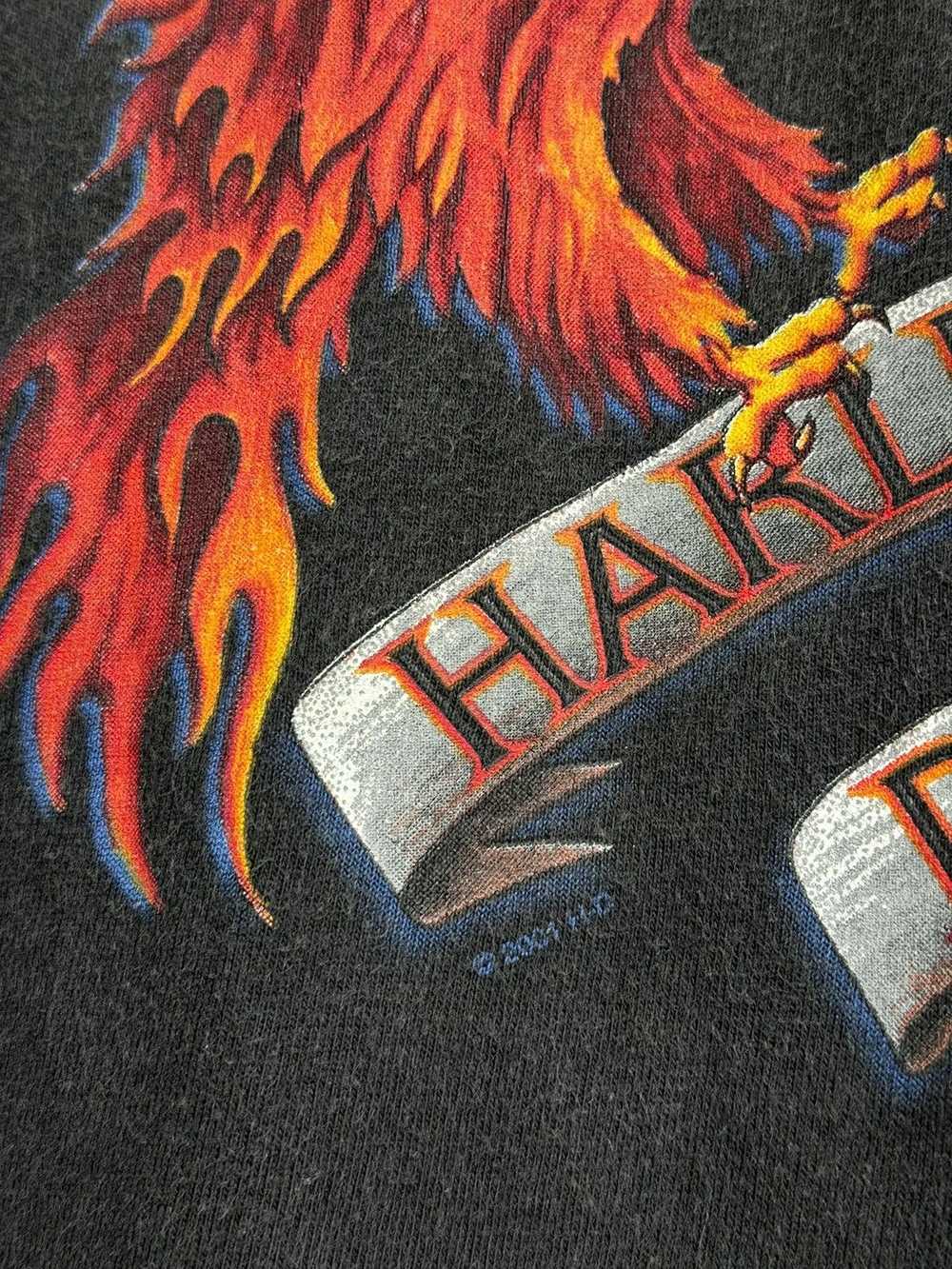 Band Tees × Harley Davidson × Vintage Vintage Har… - image 5