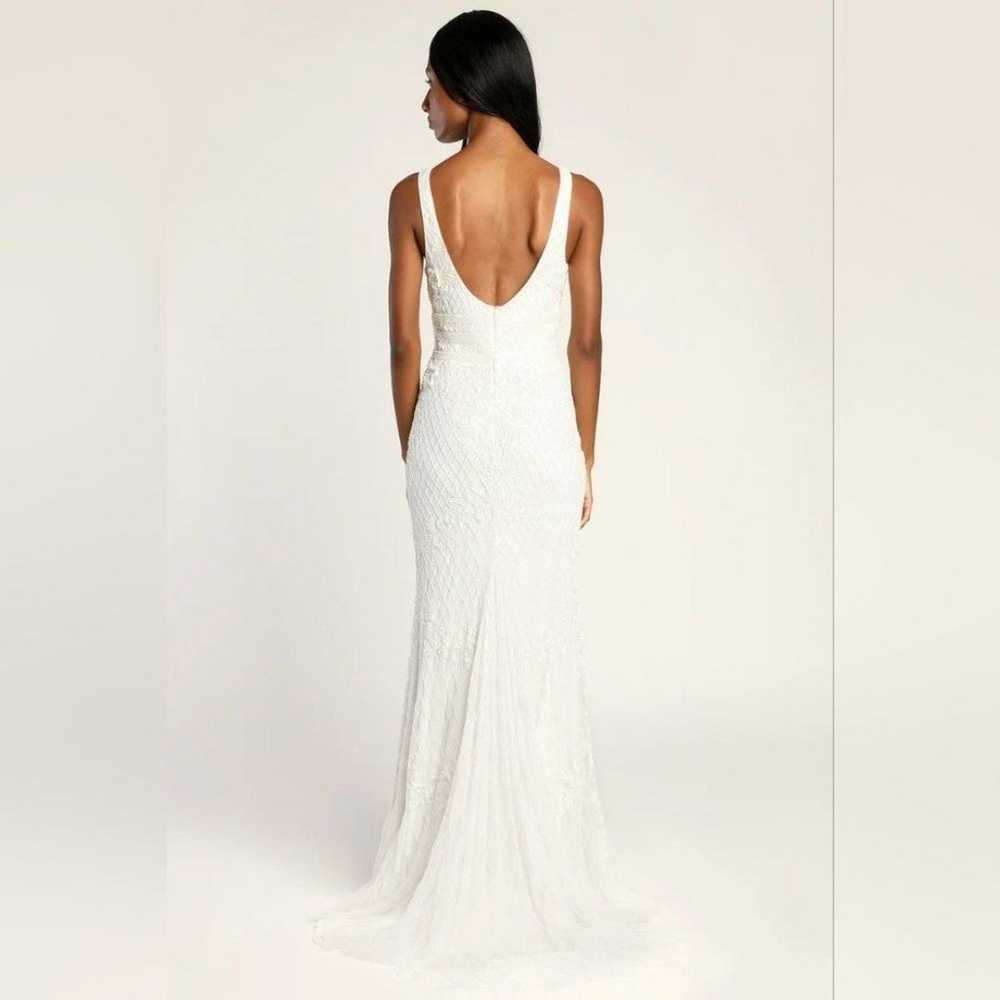 Lulu's Luxe Bridal Simple Romance White Beaded Se… - image 4