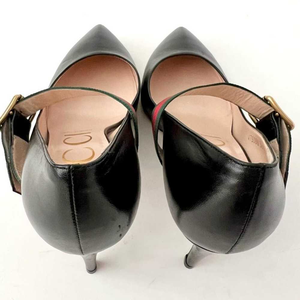 Gucci Sylvie leather heels - image 10