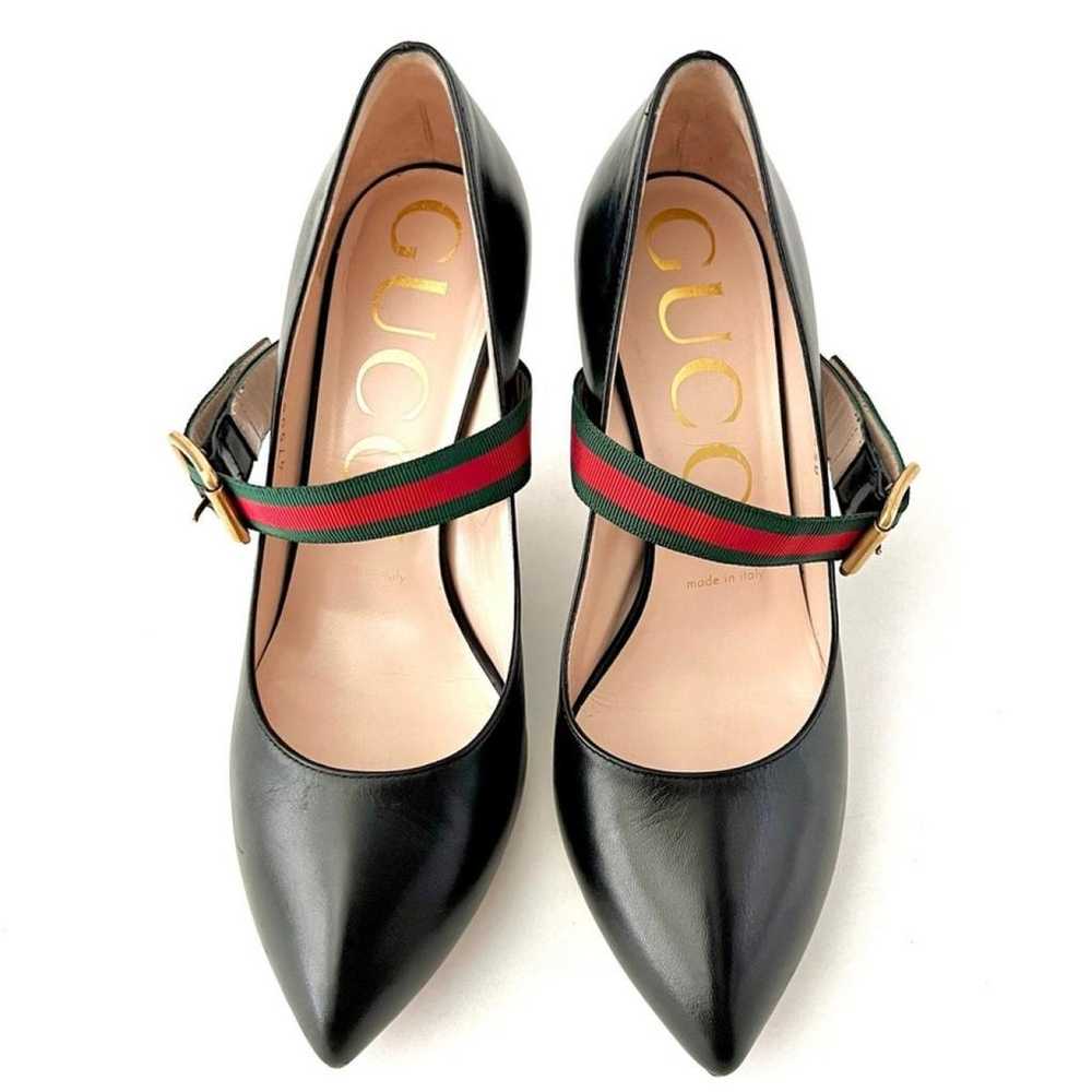 Gucci Sylvie leather heels - image 4
