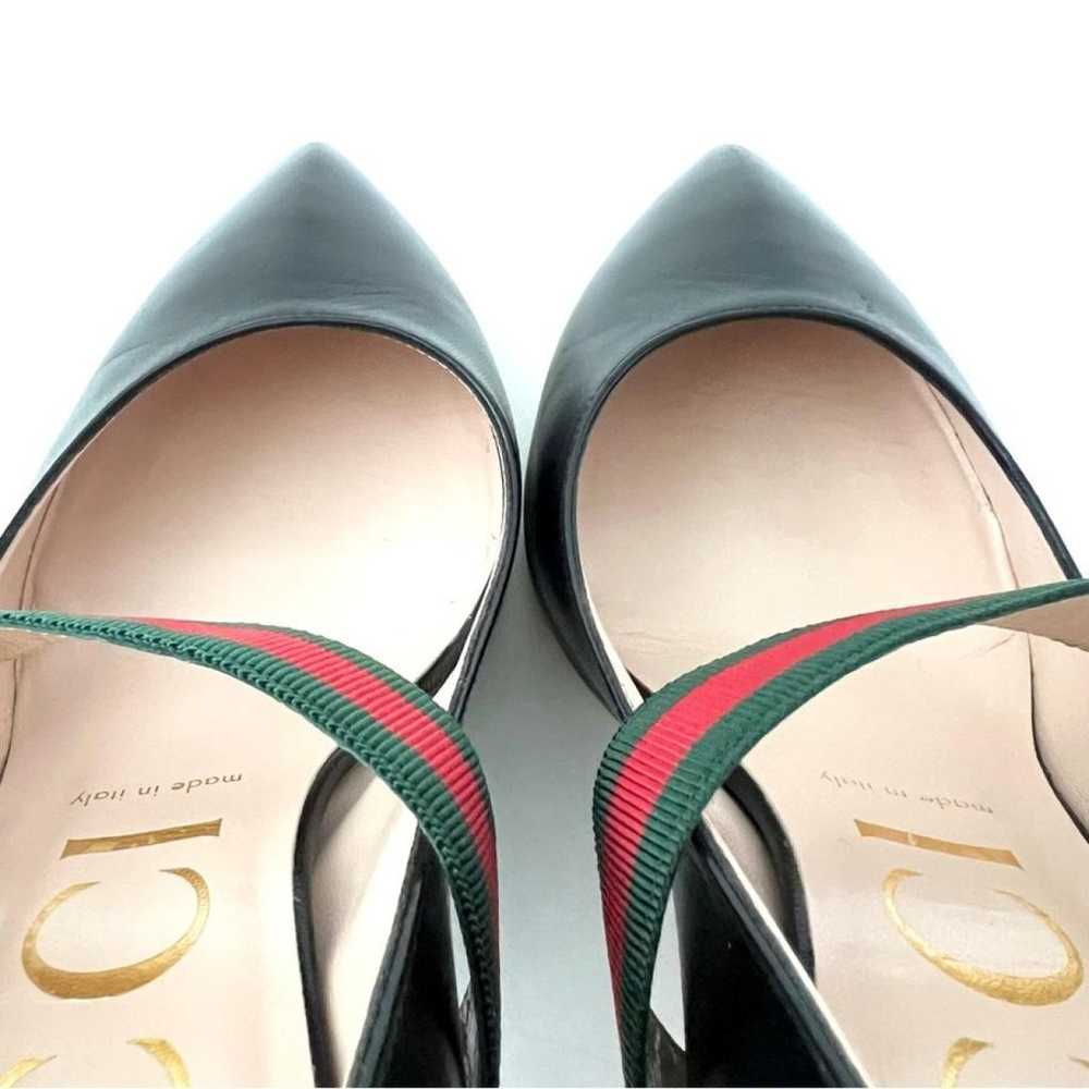 Gucci Sylvie leather heels - image 8