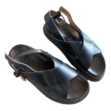 Marni Fussbett patent leather sandal - image 1