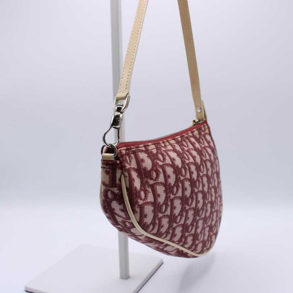Dior Saddle vintage Classic cloth handbag - image 12