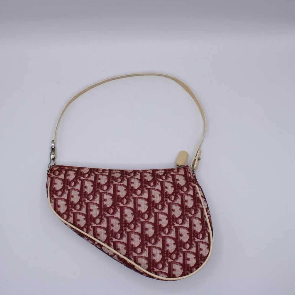 Dior Saddle vintage Classic cloth handbag - image 2