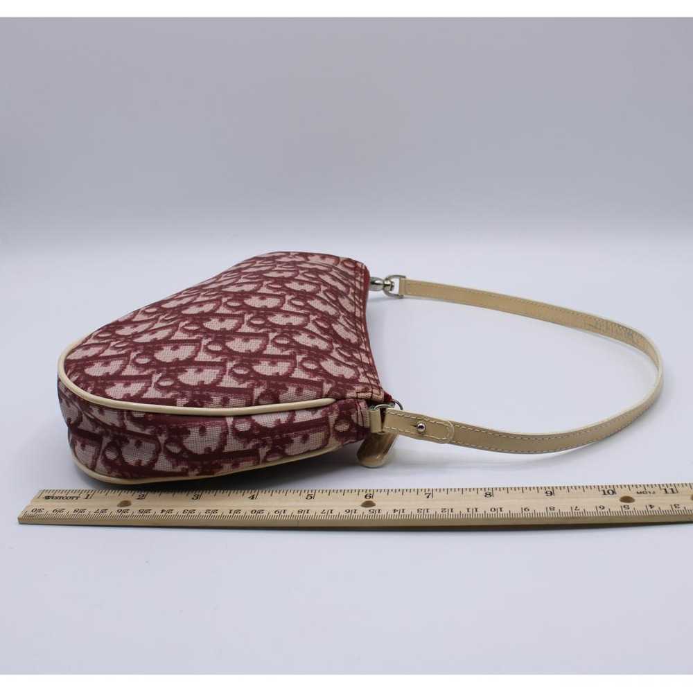 Dior Saddle vintage Classic cloth handbag - image 8