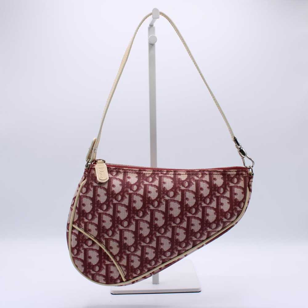 Dior Saddle vintage Classic cloth handbag - image 9