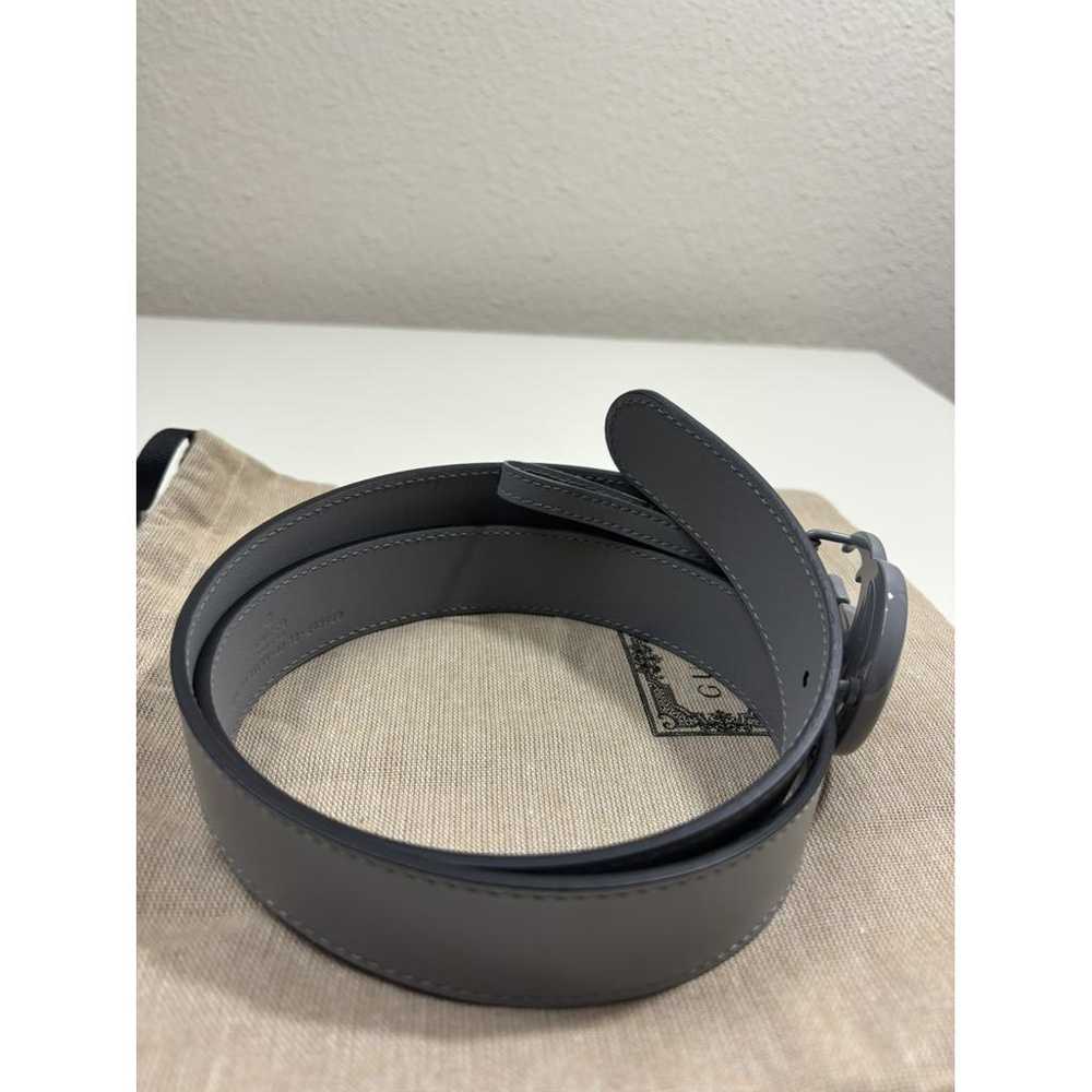 Gucci Gg Buckle leather belt - image 2