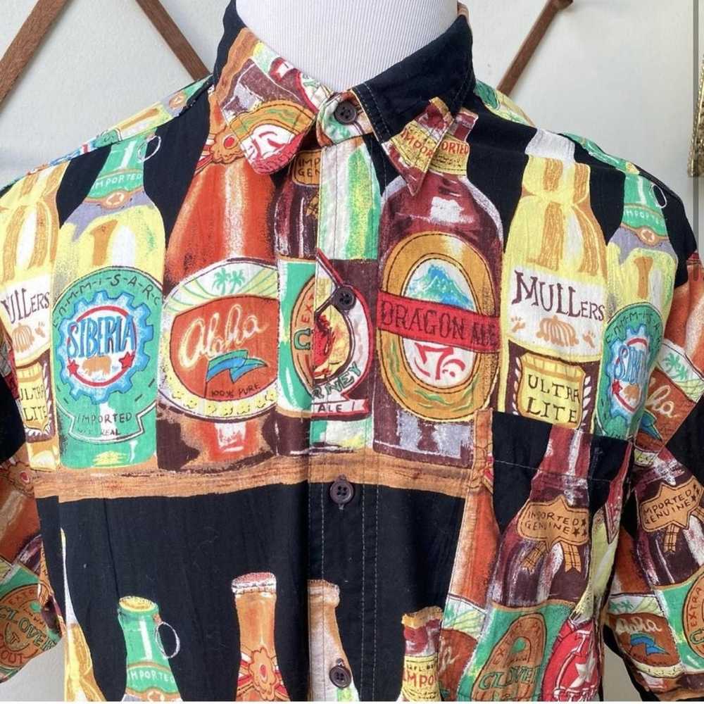 Vintage Vintage 80s 90s Imported Beer Hawaiian Sh… - image 2