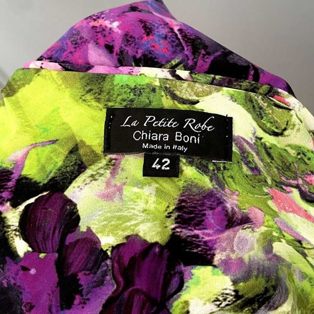 Chiara Boni La Petite Robe Floral Crossover Ruche… - image 7