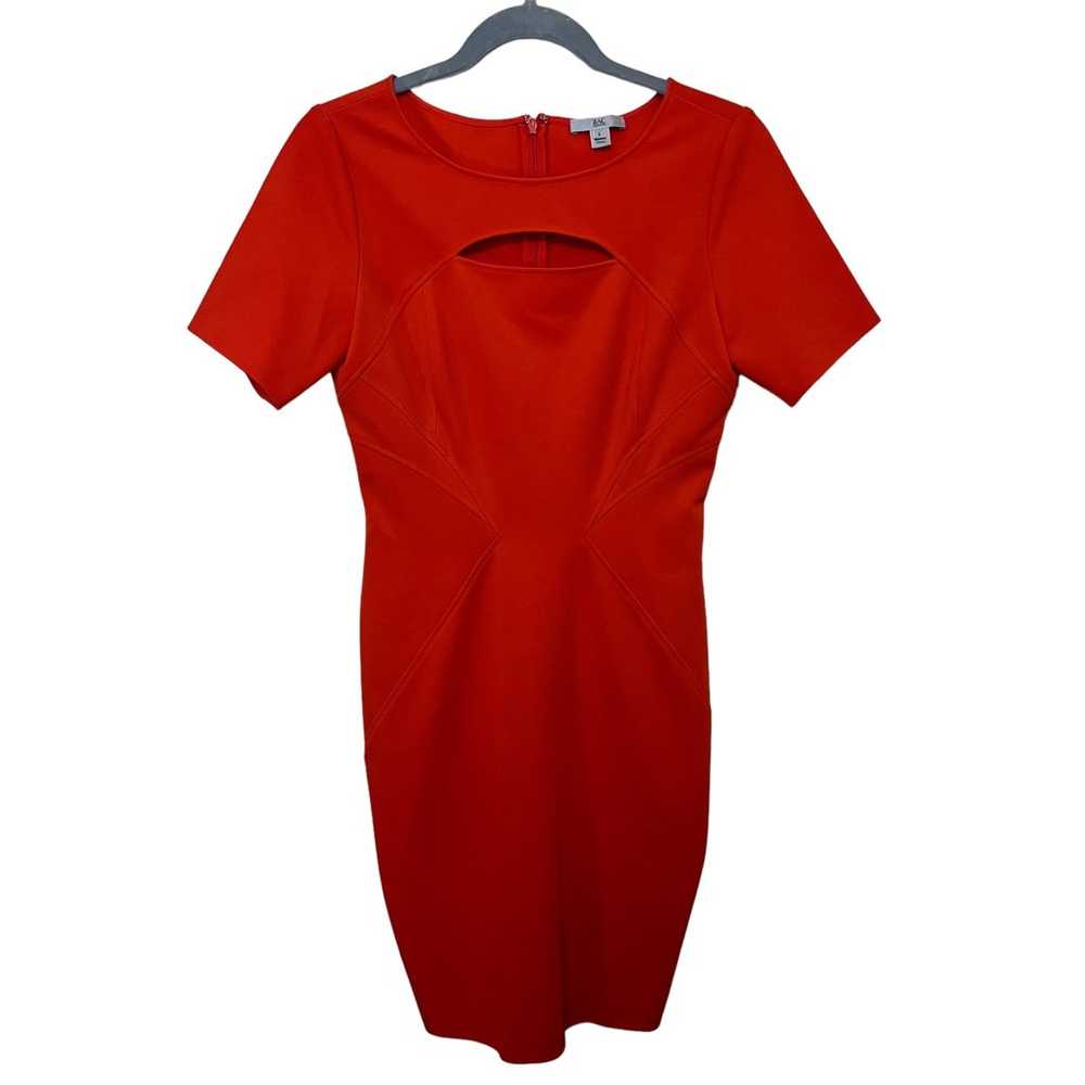Zac Posen red Bateau Neckline Dress - image 5