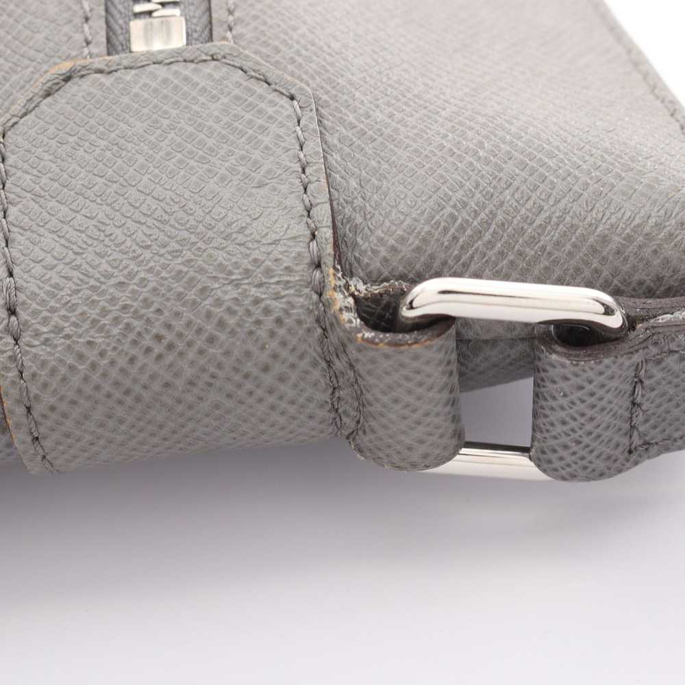 Louis Vuitton Sasha Taiga Shoulder Bag Leather Gr… - image 10