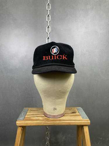 Vintage Vintage 80s corduroy Buick SnapBack hat r… - image 1