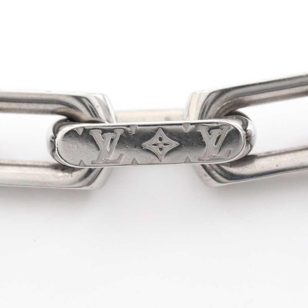 Louis Vuitton Collier Chain Monogram Necklace Sil… - image 4