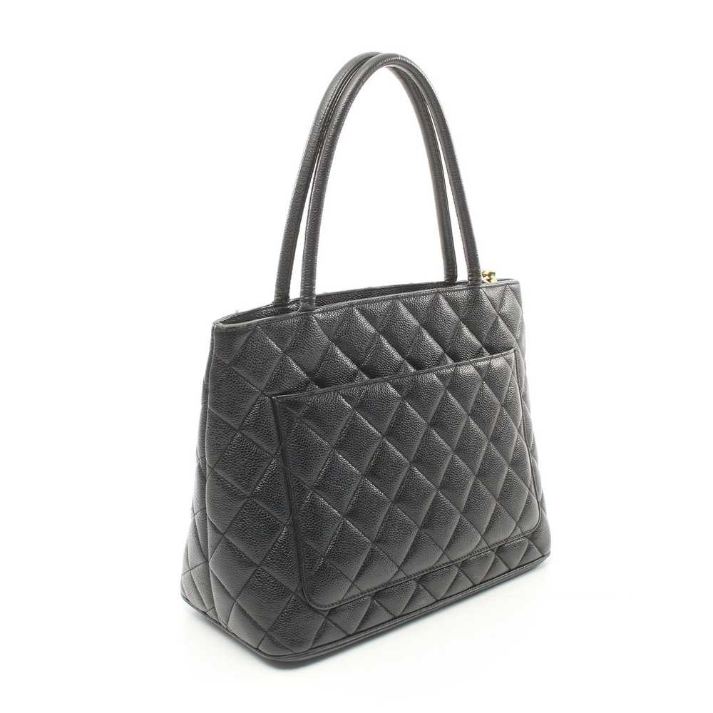 Chanel Reissue Tote Handbag Tote Bag Caviar Skin … - image 2