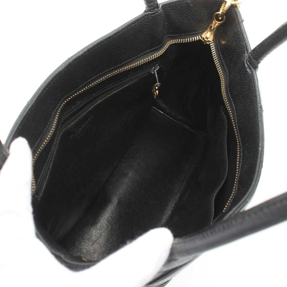 Chanel Reissue Tote Handbag Tote Bag Caviar Skin … - image 3