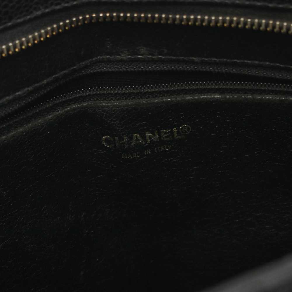 Chanel Reissue Tote Handbag Tote Bag Caviar Skin … - image 4