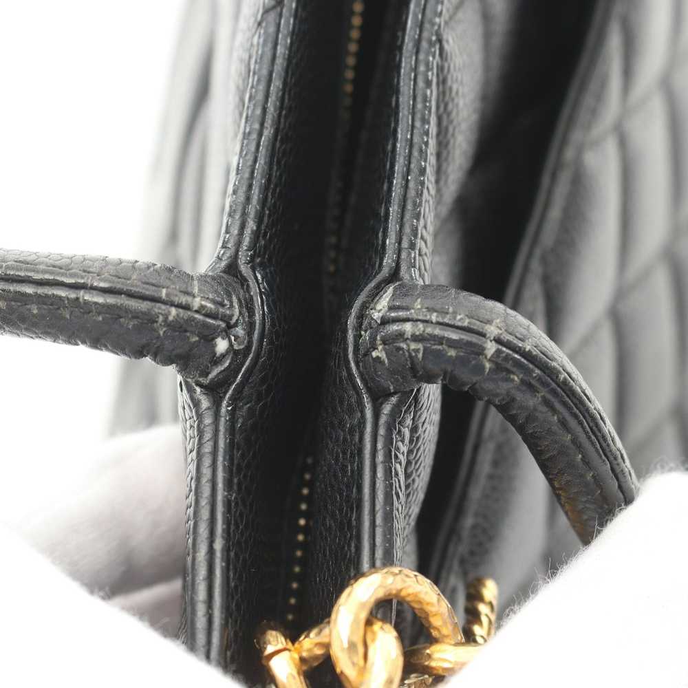 Chanel Reissue Tote Handbag Tote Bag Caviar Skin … - image 8