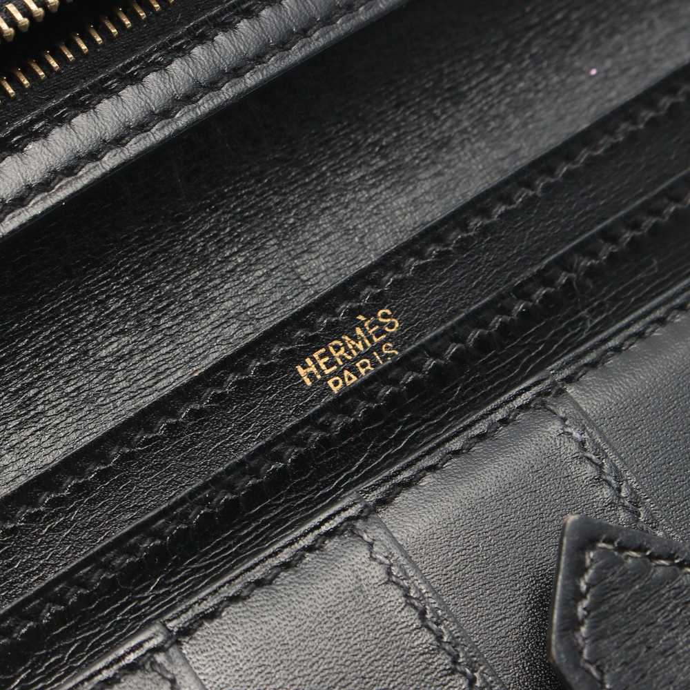 Hermes Bearn Classic Bi-Fold Long Wallet Box Calf… - image 4