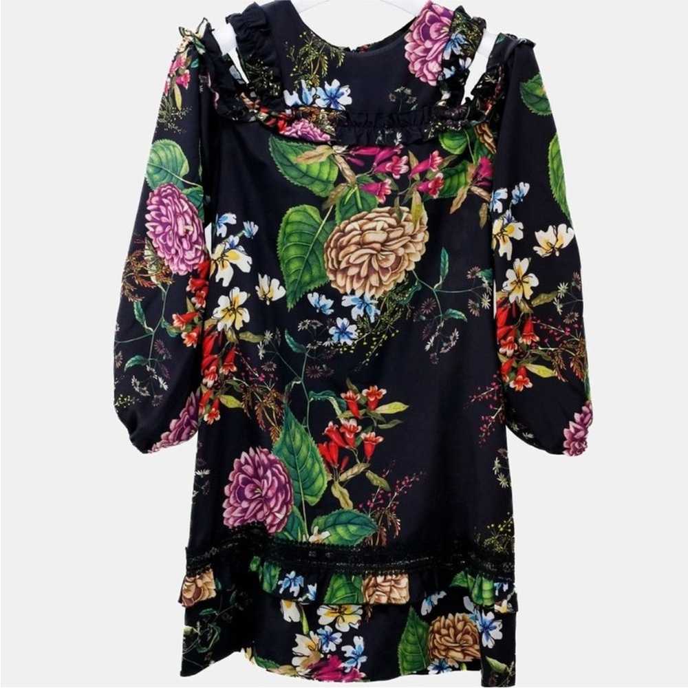Nicholas Dahlia Floral Ruffle Dress US Size 10 - image 10