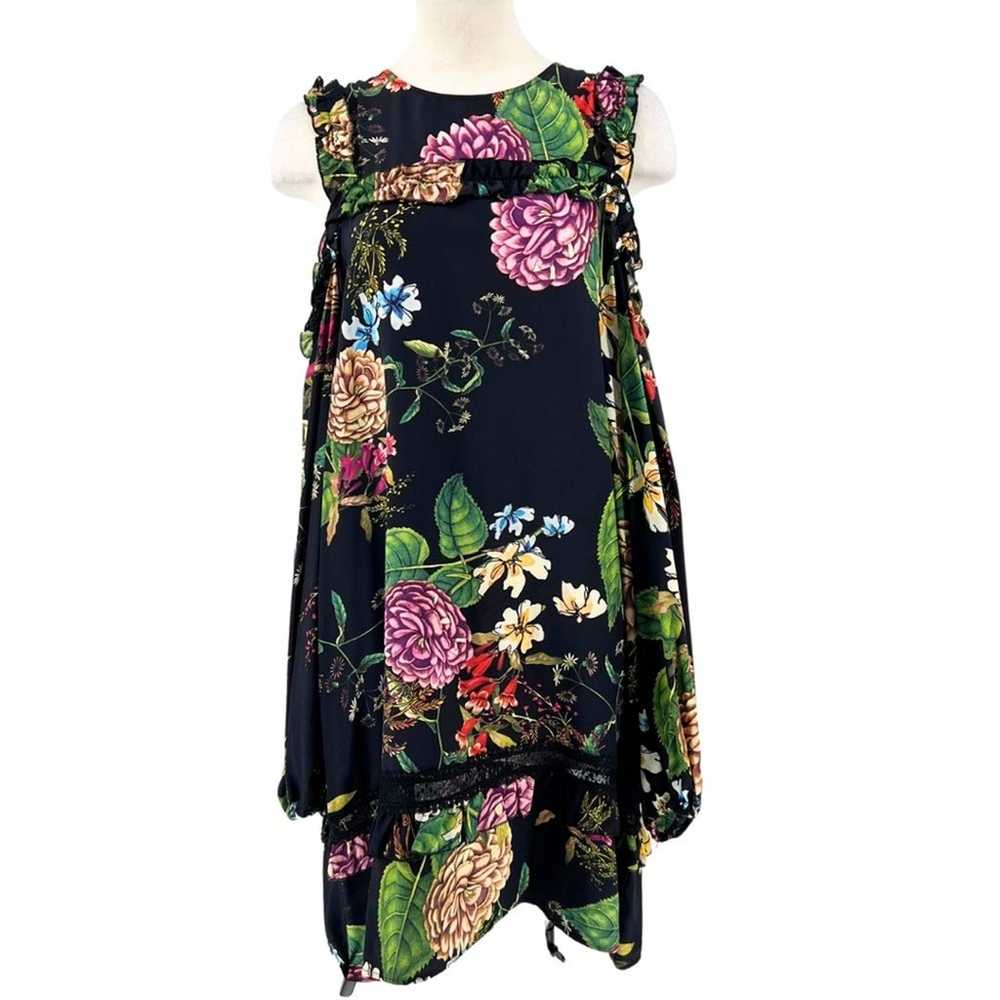 Nicholas Dahlia Floral Ruffle Dress US Size 10 - image 2