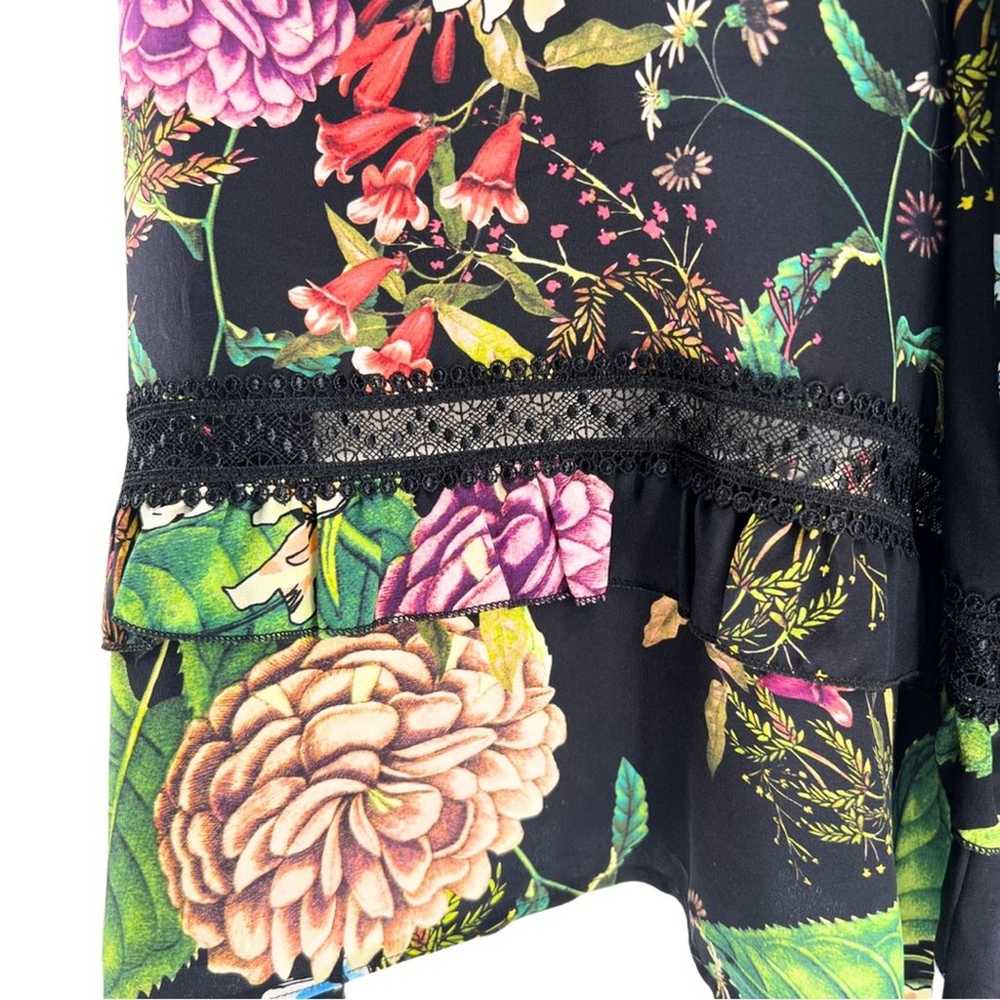 Nicholas Dahlia Floral Ruffle Dress US Size 10 - image 7