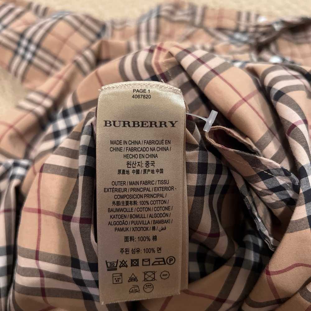 Burberry shirt dress - image 9