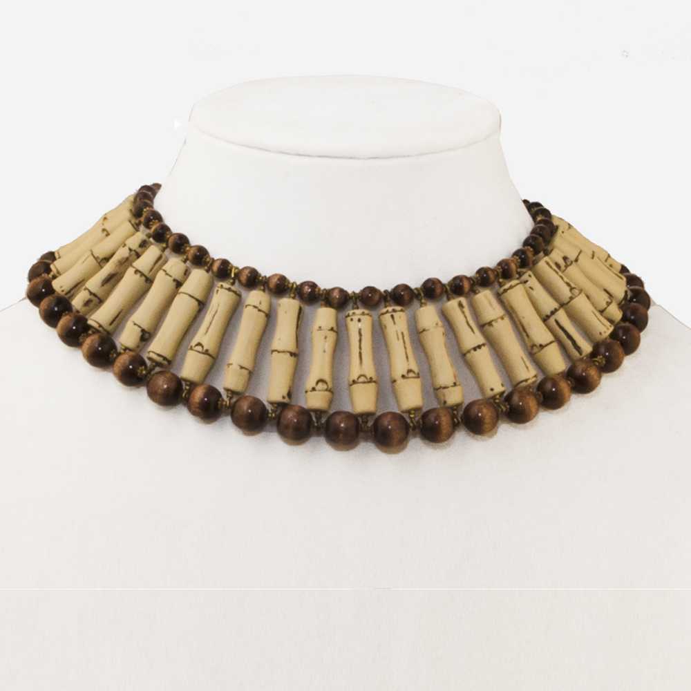 Miriam Haskell Jewelry Set, Necklace, Earrings & … - image 3
