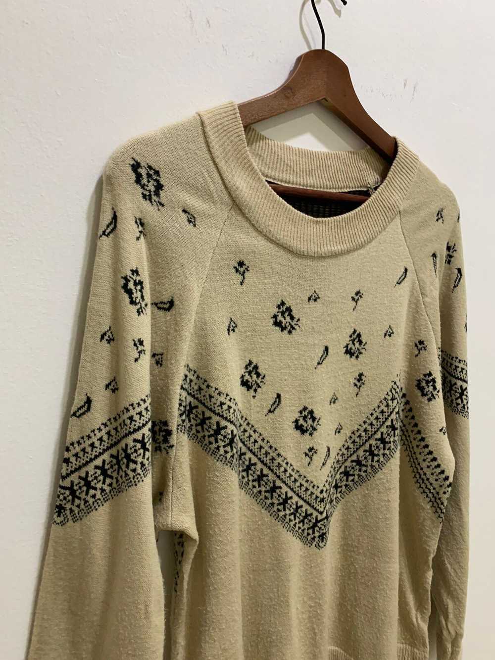 Art × Coloured Cable Knit Sweater × Designer LIL … - image 5