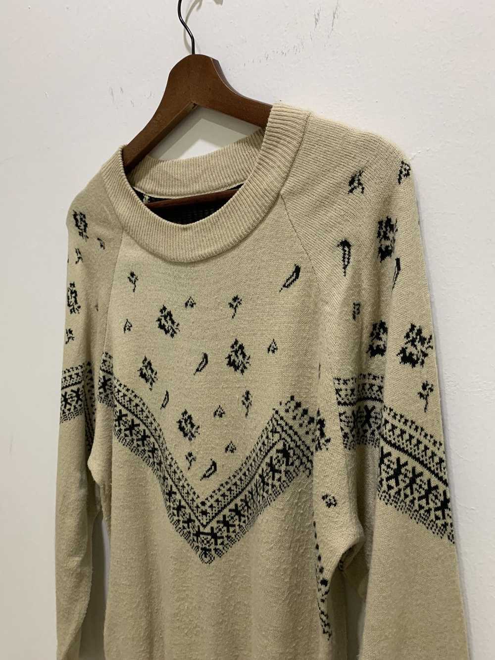 Art × Coloured Cable Knit Sweater × Designer LIL … - image 6