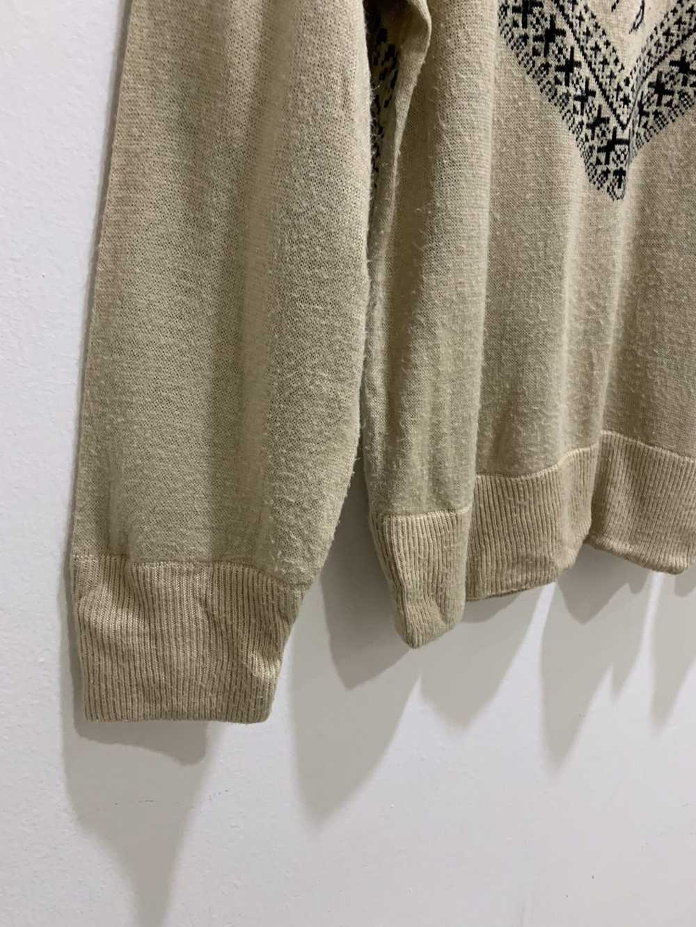 Art × Coloured Cable Knit Sweater × Designer LIL … - image 7