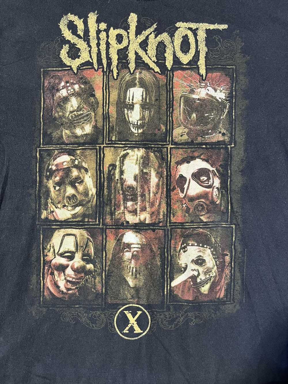 Band Tees × Vintage 2000s Slipknot T Shirt size L… - image 2