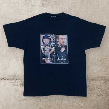 Rap Tees × Vintage Vintage Justin Timberlake & Ch… - image 1