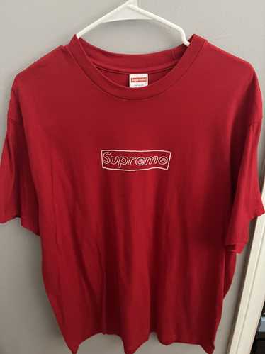 Kaws × Supreme Supreme Kaws Box Logo T-Shirt