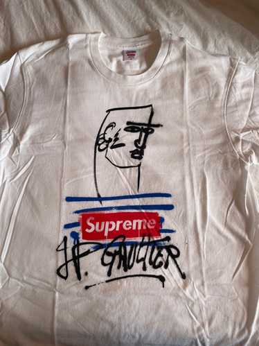 Supreme Supreme Jean Paul Gaultier Tee White Medi… - image 1