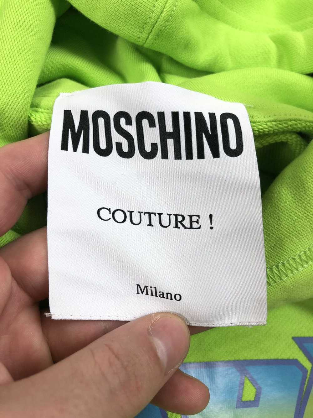 Moschino MOSCHINO couture Milano new acid hoodie … - image 4