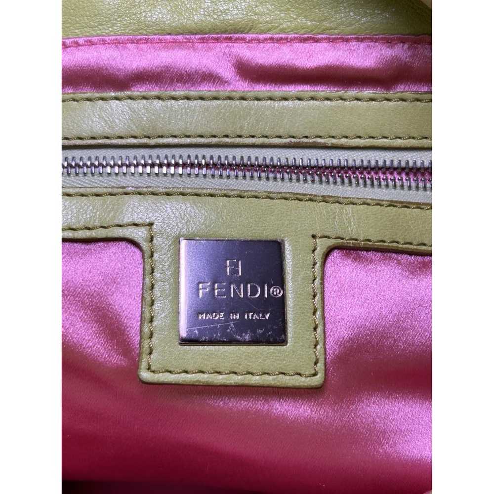 Fendi Mamma Baguette leather handbag - image 8