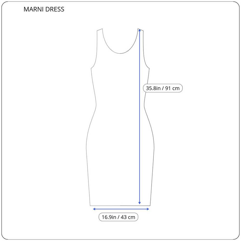 Marni ⚡️QUICK SALE⚡️Marni Grey Pattern Sleeveless… - image 5