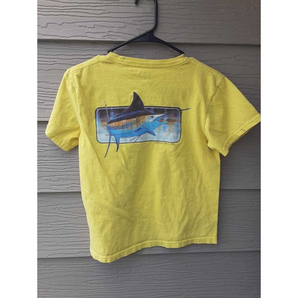 Guy Harvey S Yellow 2016 Marlin T Shirt - image 2