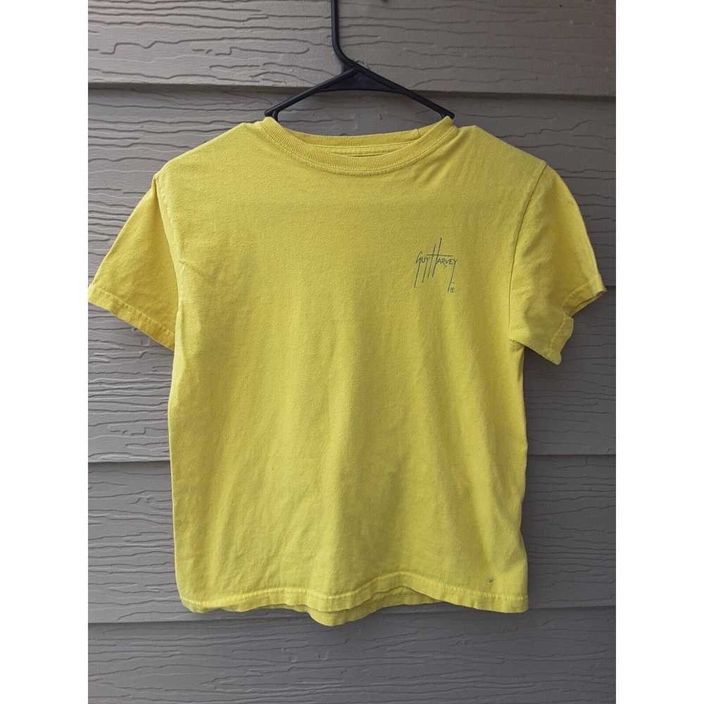 Guy Harvey S Yellow 2016 Marlin T Shirt - image 3