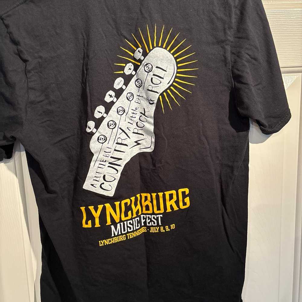 Lynchburg Music Festival tshirt Med - image 4