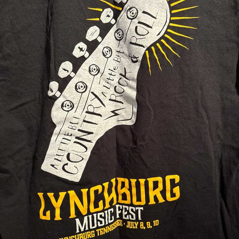 Lynchburg Music Festival tshirt Med - image 5