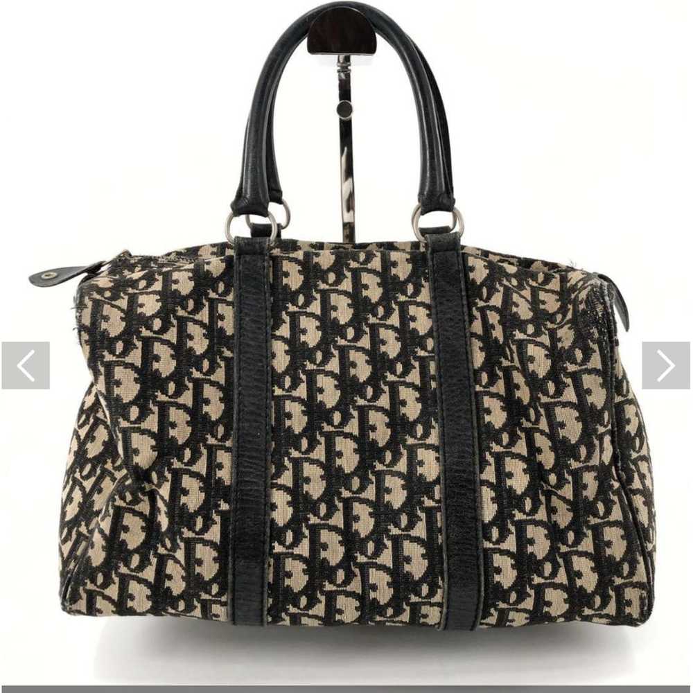 Dior Bowling cloth handbag - image 3
