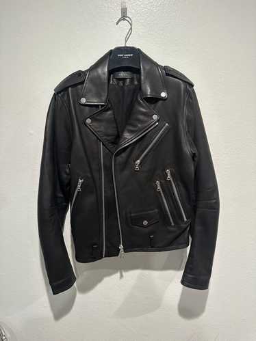 Amiri Calfskin Leather Perfecto Biker Jacket - image 1