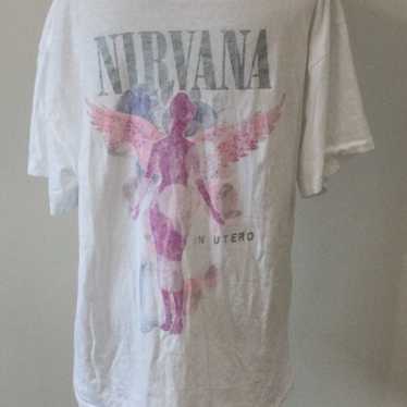 Nirvana in Utero Retro Graphic Adult T-Shirt Size… - image 1