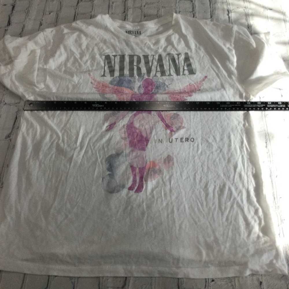 Nirvana in Utero Retro Graphic Adult T-Shirt Size… - image 5